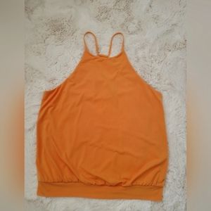 Express blouse size US M orange
